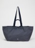 Grid S shopper met waterafstotende coating - Donkerblauw