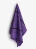Linear theedoek 52 x 80 cm - Paars