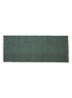 Moire vloerkleed van wol 200 x 80 cm - Groen