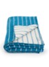 Outdoor Market plaid van wol - Blauw