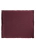 Plica sierkussen 55 x 60 cm - Bordeauxrood