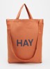 Shopper met logo - Orange