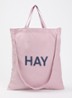 Shopper met logo - Zalmroze