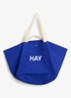 Shopper met logo - Kobaltblauw