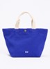 Shopper met logo - Kobaltblauw