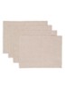 Tavolo servet 31 x 43 cm set van 4 - Donkerbeige