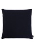 Texture sierkussen 50 x 50 cm - Donkerblauw
