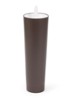 Excalibur toiletborstel met houder 38 cm - Chocoladebruin
