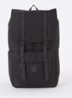 Little America rugzak met 16 inch laptopvak - Zwart