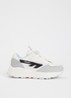 HTS Kids Shadow Lace sneaker van suède met mesh details - Grijs