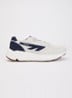 HTS shadow RGS sneaker met suède details - Donkerblauw