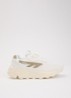 HTS Shadow RGS sneaker van suède met details van mesh - Mosgroen
