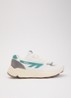 HTS Shadow RGS sneaker van suède met details van mesh - Zeegroen