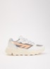 HTS Shadow RGS sneaker van suède met details van mesh - Orange