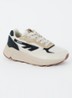 Shadow sneaker met suède details - Antraciet