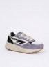 Shadow sneaker met suède details - Lavendel