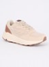 Shadow sneaker met suède details - Beige