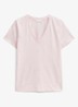 Arianna T-shirt met V-hals - Roze