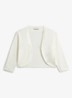 Carrie bolero met stretch - Ivoor