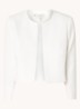 Elize cropped blazer met structuur - Ivoor