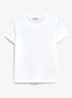 Pixie T-shirt met ronde hals - Wit