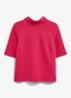 Tali top in katoenblend met streepprint - Roze