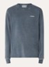 Longsleeve met logo- en backprint - Donkergrijs