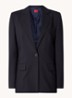 Atana blazer in wolblend met klepzakken - Donkerblauw