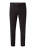 Henford slim fit pantalon met persplooi - Paars