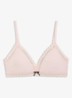 Bralette met kant - Lichtroze