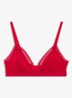 Bralette van kant - Rood