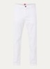 David slim fit chino met steekzakken - Wit