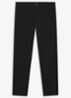 David slim fit chino met steekzakken - Black-001 / Zwart