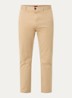David slim fit chino met steekzakken - Medium Beige-269 / Beige