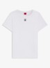 Deloris T-shirt met logoborduring - Wit