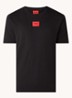 Diragolino T-shirt met logo - Zwart