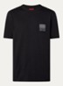 Dusplito T-shirt met logo- en backprint - Zwart