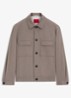 Jack met borstzakken - Beige