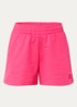 Ninoosta high waist straight fit korte joggingbroek met logoborduring - Bright Pink-675 / Roze
