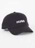 Pet van katoenen twill met logo - Black-003 / Zwart