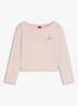 Pyjamatop met logo - Open Pink-691 / Roze