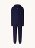 Relaxed-fit trainingspak met logoprints - Donkerblauw