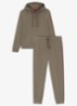 Relaxed-fit trainingspak met logoprints - Zand