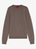 San Cedric fijngebreide pullover van wol - Koper