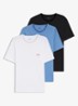 Set van drie katoenen T-shirts in meerdere kleuren met logoprint - Open Miscellaneous-970