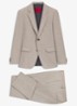 Slim fit 2-delig pak in katoenblend - Light/Pastel Brown-237 / Bruin