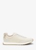 Sneaker met logo - Beige