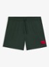 Sneldrogende zwemshorts met logolabel - Open Green-385 / Groen