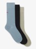 Sokken met logo in 3-pack - Light/Pastel Blue-456 / Blauw