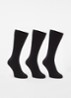 Sokken met logo in 3-pack - Black-001 / Zwart